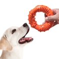 thumbnail image 2 of Juguetes para masticar para perros, juguetes duraderos para masticar perros, juguetes de entrenamiento para perros, juguetes de limpieza de dientes de goma para perros grandes y medianos, 2 of 5