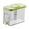 thumbnail image 2 of Dispensador de bebidas heladas Dispensador Dispensador Dispensador Contenedor Refrigerador Tetera Ahorrador Espacio de bebidas frías Contenedor de Verde, 2 of 9