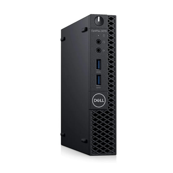 Restored Dell Optiplex 3070 Micro Tower Desktop | Core i5 - 9500T - 1TB SSD Hard Drive - 16GB RAM | 6 cores @ 3.7 GHz Win 11 Pro Black (Refurbished)