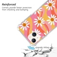 thumbnail image 3 of Wave Daisies Case Compatible with iPhone 14,Unique Art Design TPU Bumper Cover Case, 3 of 6