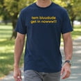thumbnail image 4 of Team Blue Dude T-Shirt – Fun Team Spirit Theme – Casual Everyday Wear, 4 of 6