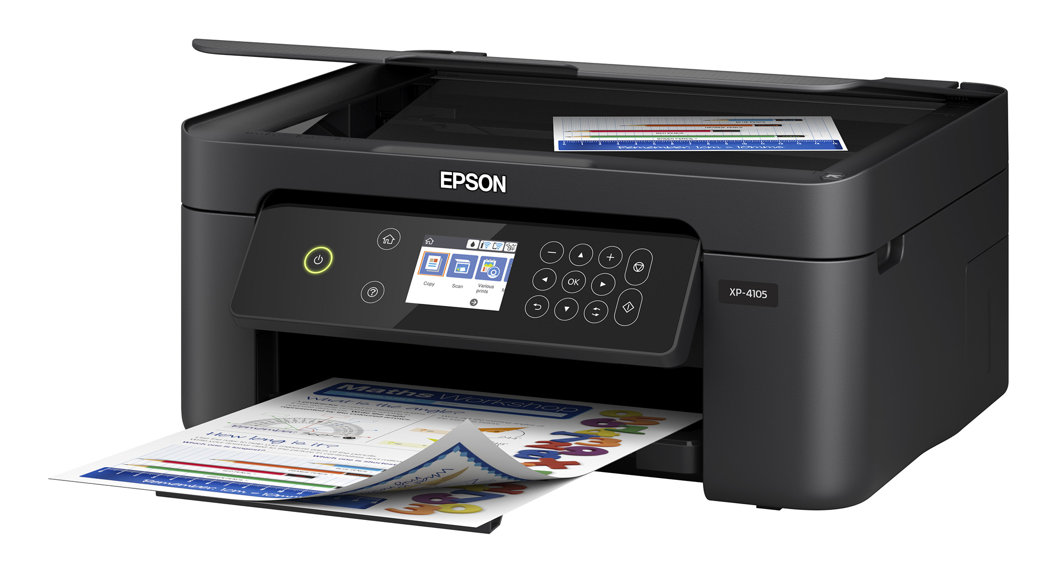 Epson Expression Home XP-4105, Wireless All-in-One Color Inkjet Printer - image 7 of 7