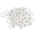 thumbnail image 3 of Flat Washer, Wide Range Appropriate Size Nylon Washer Assortment Kit  For Electronics For Electroplating For Office Equipment M3,M4,M5,M6,M8,M10,M12, 3 of 8