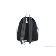 Coach Women's Court Backpack (Pebble Leather - Colorblock - Green - Light Teal Multi)