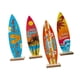 thumbnail image 5 of Decoración de mesa de tabla de surf de 4 piezas, decoración de mesa, figura de verano, adorno, decoración del hogar de playa, bienvenido al letrero, 5 of 9