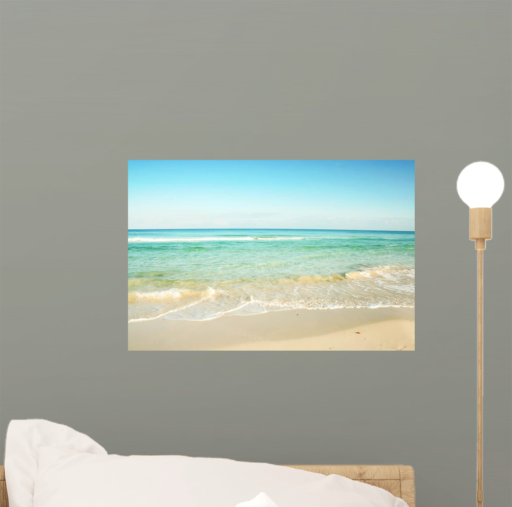 Ocean Wall Mural by Wallmonkeys Peel and Stick Graphic (12 in W x 8 in H) WM91748