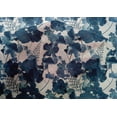 thumbnail image 4 of oneOone Cotton Silk Teal Blue Fabric Flower Watercolor Sewing Craft Projects Fabric Prints By Yard 42 Inch Wide, 4 of 4