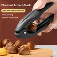 thumbnail image 3 of Chestnut Opener under $5! Yannianjz Chestnut Opener, Nut Cracker Scissors with Ergonomic Handle, Household Peeler for Walnut Hazelnut, Safe Cutting Tool for Kitchen, 3 of 7