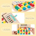 thumbnail image 5 of Juego de Mesa Montessori Biottro Color Matching Puzzle Madera Logica Preescolar, 5 of 5