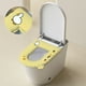 thumbnail image 5 of Asiento de inodoro de cuatro estaciones con mango cálido y lavable Cojín de asiento de inodoro de EVA lavable para el hogar un asiento, 5 of 6