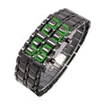 thumbnail image 2 of Xinyolin Men Digital Watch Large Screen Electroplated High Accuracy Decorative Cool Style Individual Stainless Comfortable Strap Lighweight Men Wristband, 2 of 8