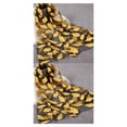 thumbnail image 3 of Qarigey Mujeres Niñas Hojas Jacquard Organza Bufanda Chales Verano Sombrilla Playa Bufandas Abrigos 65x170cm Type5 NO5 Qarigey CBP024405, 3 of 5