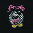 thumbnail image 2 of Disney Mickey And Friends T-Shirt Men's Fresh Checker Board Design Distressed Adult Tee, 2 of 5