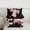 Black Pink 02, variant on Feelyou 3D Kawaii Axolotl Bedding Comforter Set for Child, Black Pink Cartoon Twin Comforter Sets, Cherry Blossoms Reversible Bedding Set, Super Cozy Room Decor, 2 Pieces