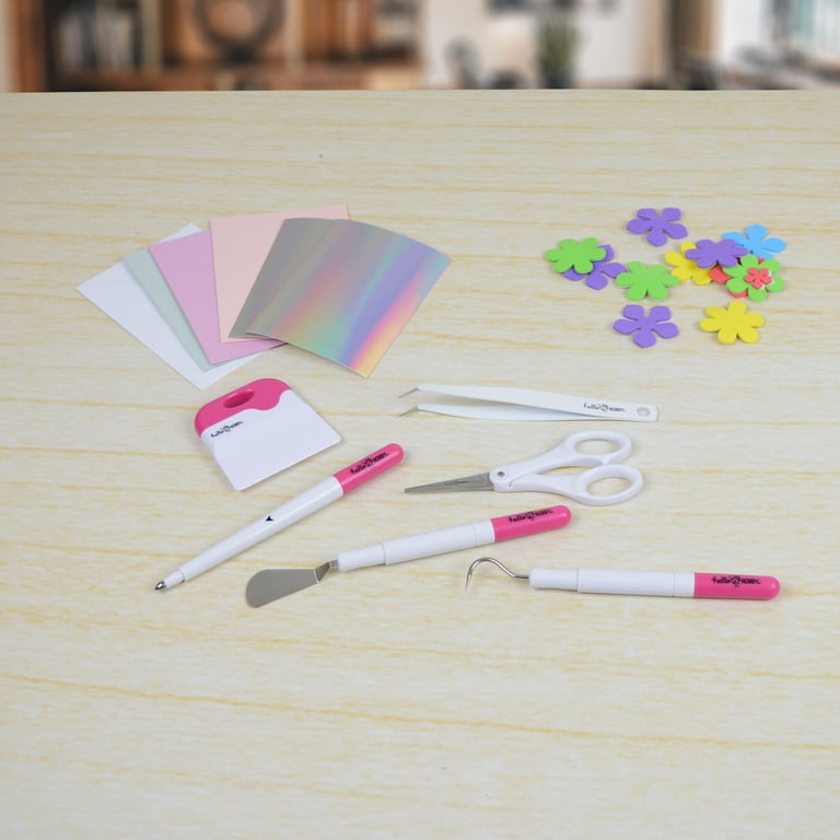 Hello Hobby Vinyl Die-Cutting Accessory Tool Kit Pink, 5