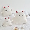 thumbnail image 5 of Holloyiver Cute Ghost Pillow, Ghost Shaped Plush Pillow, Halloween Throw Pillows Decorative Spooky Pillows, Halloween Ghost Stuffed Animal for Sofa Bed Couch Holiday Party, 9.1"H, 5 of 5