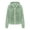 Light Green, variant on lnmuld Girls Solid Fuzzy Hooded Jacket Full Zip Front Long Sleeve with Pockets Warm Casual Outerwear Coat Light Purple,11-12 Years