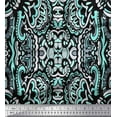 thumbnail image 1 of Soimoi Poly Georgette Fabric Floral & Paisley Decorative Fabric Prints by Yard 42 Inch Wide, 1 of 3