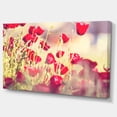 thumbnail image 2 of Poppy Flowers on Light Background - Floral Canvas Art Print, 2 of 3