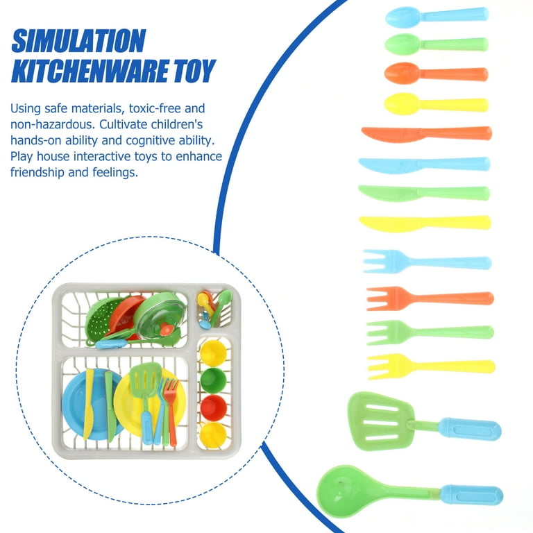 Plastic Kitchen Utensils Children's Toy