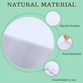 thumbnail image 3 of Nappe de Sublimation de 6 Pieds Nappe Rectangulaire Ajustée Nappe Extensible en Polyester Élastique pour Table à Manger, Événement et Fêtes et Camping, 3 of 7