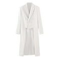 thumbnail image 4 of Fgnfyis Trench Coat Men Tailored Long Anoraks Double Winter Coat for Formal Occasions and Banquet Attire Mens Coats White L, 4 of 8