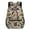 Brown2, variant on Cute Print Backpack for School, Lightweight Student Bookbag with Padded Straps