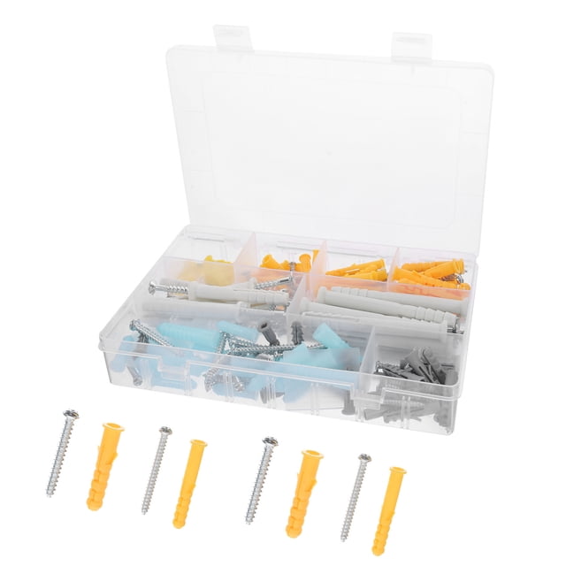 UPOUART 1ensemble Ancrages et Vis Kit Couleurs Assorties pour Cloison Sèche Rénovation Maison et Menuiserie