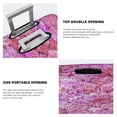 thumbnail image 3 of Daiia Pink Roses Luggage Cover, Thickened Washable Travel Luggage Covers, Elastic Unique Baggage Covers for 18-20 inch Luggage-Large, 3 of 7