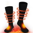 thumbnail image 3 of Electric Heated Socks Boot Feet Warmer Usb boot Rechargeable Battery Sock For Winter Sport, 3 of 9