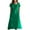 Green, variant on CIENVNSTG Elegant Solid Short Dresses Summer Casual Loose O Neck Lace Up Skirt Simple Elegant Formal Dress Green 5XL