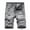 Gray, variant on Turilly Men's Shorts Denim Shorts With Micro Elastic Fit Button Zipper Pockets For Casual Pants Shorts