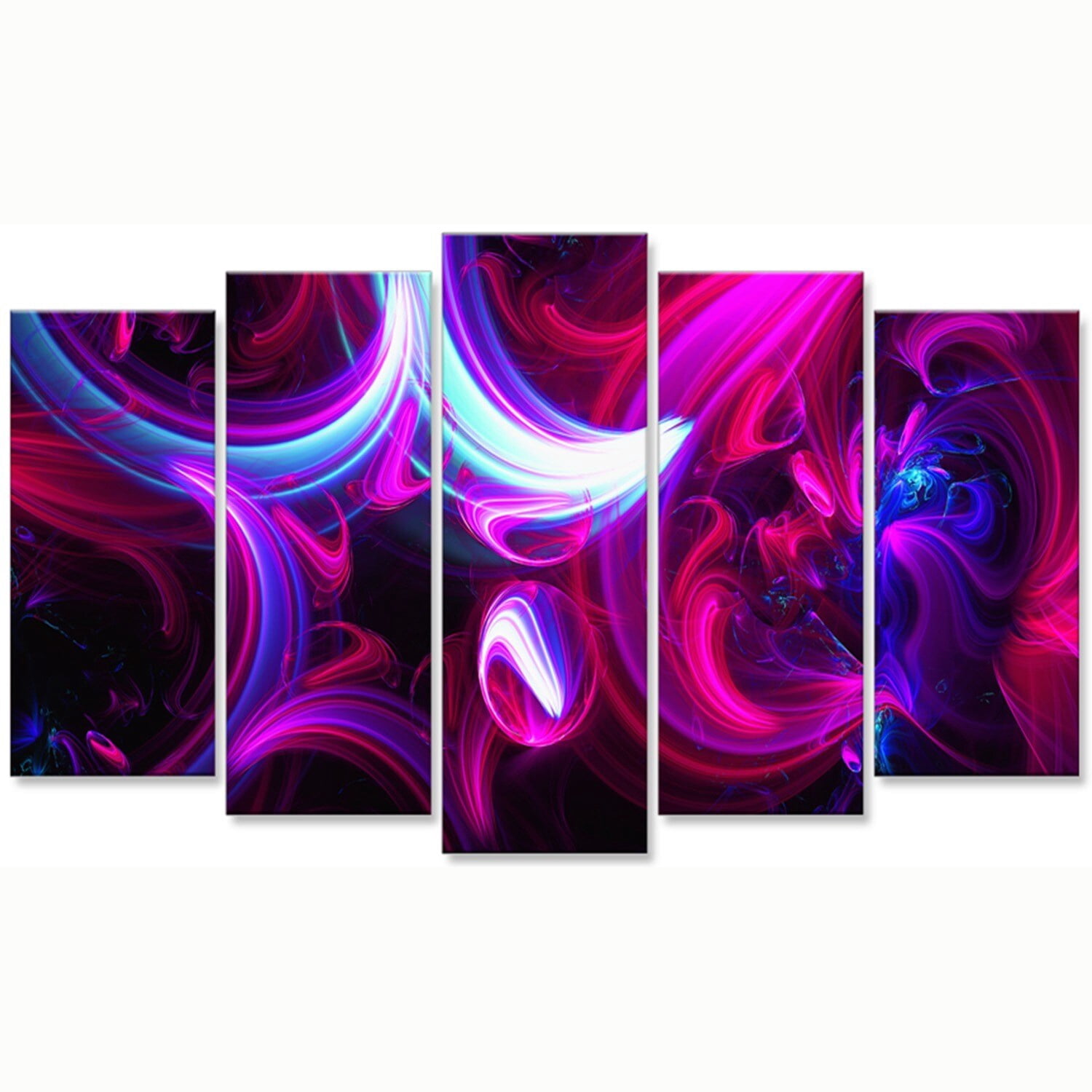 Design Art Purple Haze Graphic Art on Wrapped Canvas