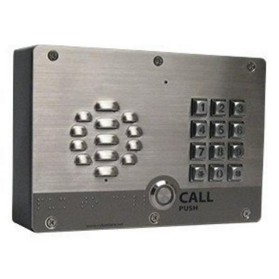 CyberData - 011214 - CyberData SIP-enabled IP V3 Outdoor Intercom with Keypad - Cable - Wall Mount