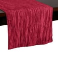 thumbnail image 1 of Ultimate Textile Crinkle Taffeta - Delano 14 x 90-Inch Table Runner, 1 of 2