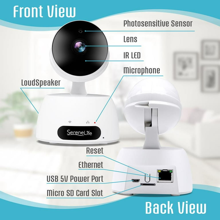 Serenelife indoor hotsell wireless ip camera