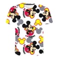 thumbnail image 2 of Camiseta de manga corta 3D para niños y niñas, camiseta con estampado de Mickey Mouse, camiseta con estampado de dibujos animados para niñas, camiseta de Mickey de 1 a 14 años 3T Gao Jinjia LED, 2 of 2