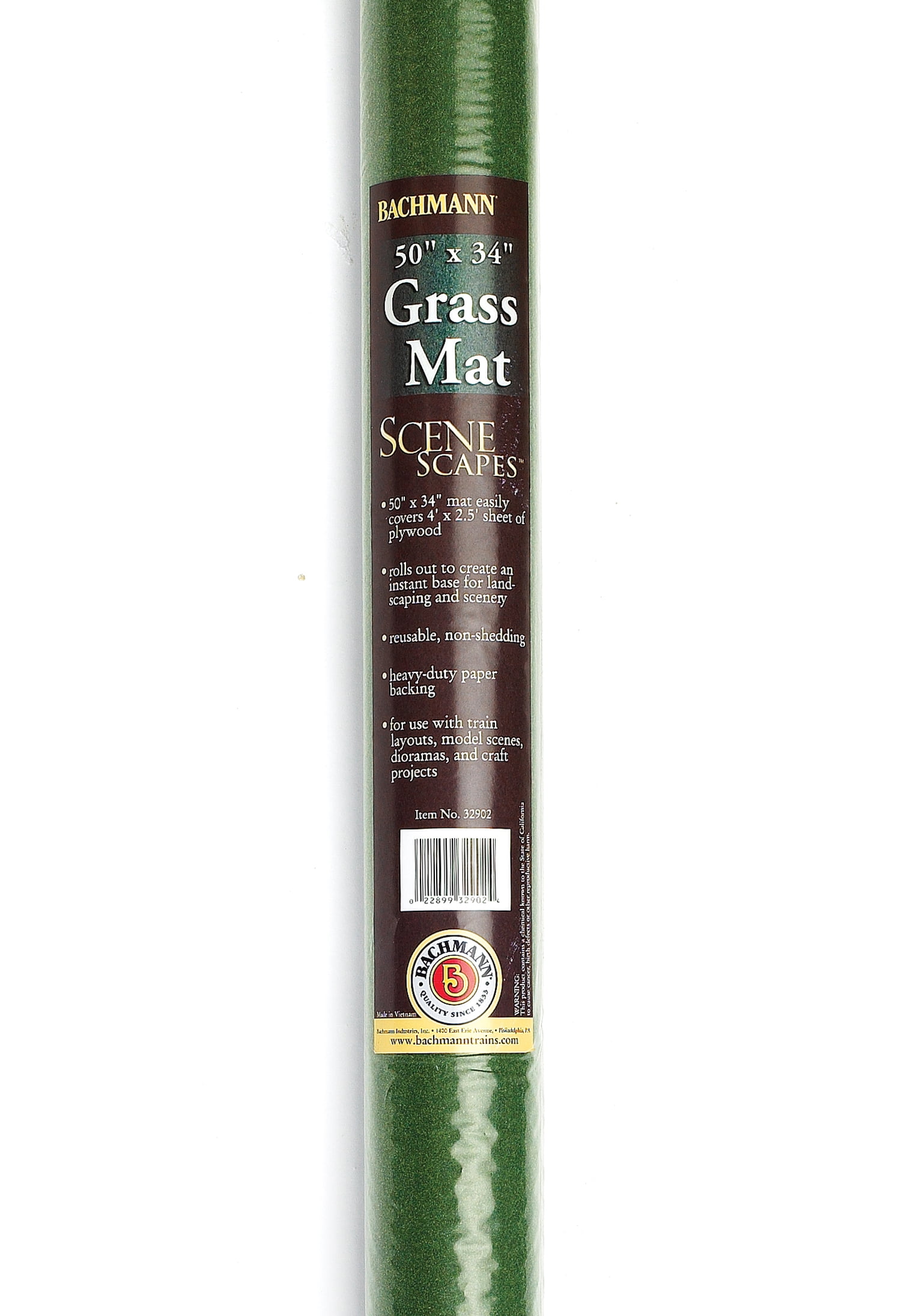 Bachmann Trains Grass Mat Meadow 50 X 34 For Use With All