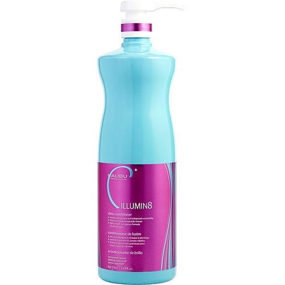 Malibu Hair Care by Malibu Hair Care, ILLUMIN8 SHINE CONDITIONER 33.8 OZ
