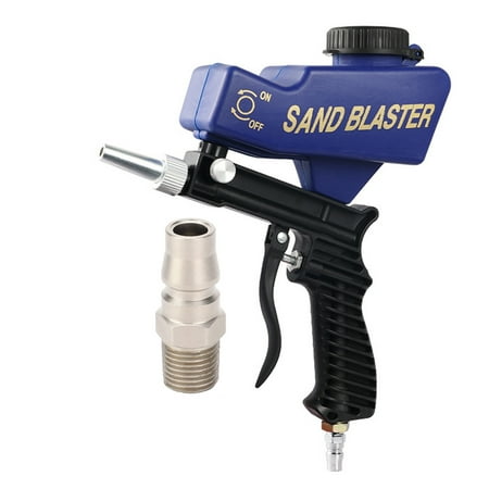 

HSE Power Sand Blasters 6000RPM Gravity Feed Sandblasting Gun Handheld Pneumatic Gravity Feed Easy Carry