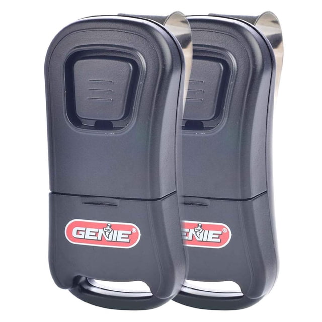 Control remoto para abre-puertas de garaje Genie G1T, modelo G1T, 2 unidades, color negro