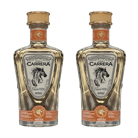 Pack de 2 Tequila Carrera Reposado 750 ml