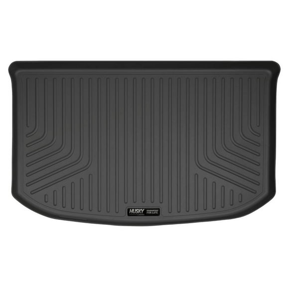 Husky Liners 40611 Weatherbeater Cargo Liner Fits 2014-2019 Kia Soul w/o Hybrid Powertrain w/ 2nd Row Bench Seat Black