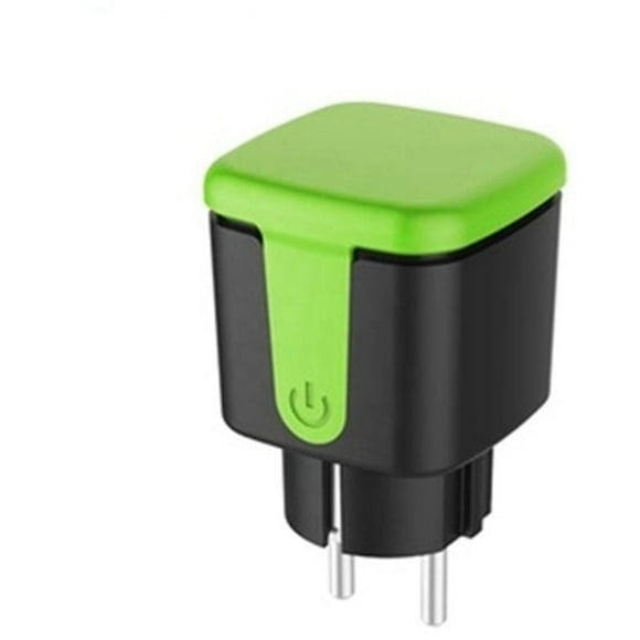 Prise Intelligente ExtéRieure, Prise Intelligente à TéLéCommande WiFi 16A avec Fonction de Surveillance de L'Alimentation, pour Prise Tuya Smart Life Alexa EU