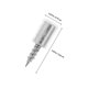 thumbnail image 5 of unbranded 100Ud Pernos Para Muebles Con Tornillo Autotaraudante Y De Goma Protección De Muebles Plata, 5 of 6