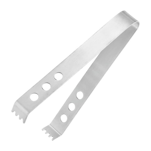 Serving Tongs, 1pack 5 Inch - Stainless Steel Ice Tongs, Mini Sugar Tongs for Dessert, Bar, Tea Parties (Silver)