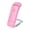 🔥 Pink_Base#7261, variant on Rechargeable Book Reading LED Light | USB Clip-On Folding Book Lamp | Adjustable Flexible Head | Portable Bookmark Mini Flashlight | White | 10.7x4.2 cm | 1 Pack