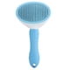 thumbnail image 1 of Cepillo de aseo para quitar el pelo de mascotas, suministros de limpieza para perros y gatos, color azul, 1 of 12