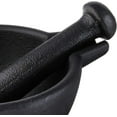 thumbnail image 2 of Zassenhaus 3-Piece Mortar and Pestle Set, Cast Iron Grinder Set for Spices and Seeds, Large, 3-Inch, 2 of 3