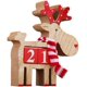 thumbnail image 1 of Calendario de adviento de madera para Navidad, decoración de renos, decoración de mesa navideña, 1 of 4